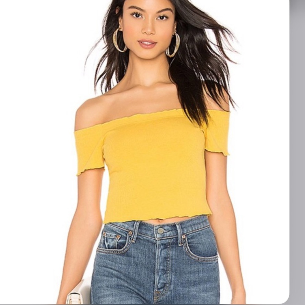 Superdown Yellow Top